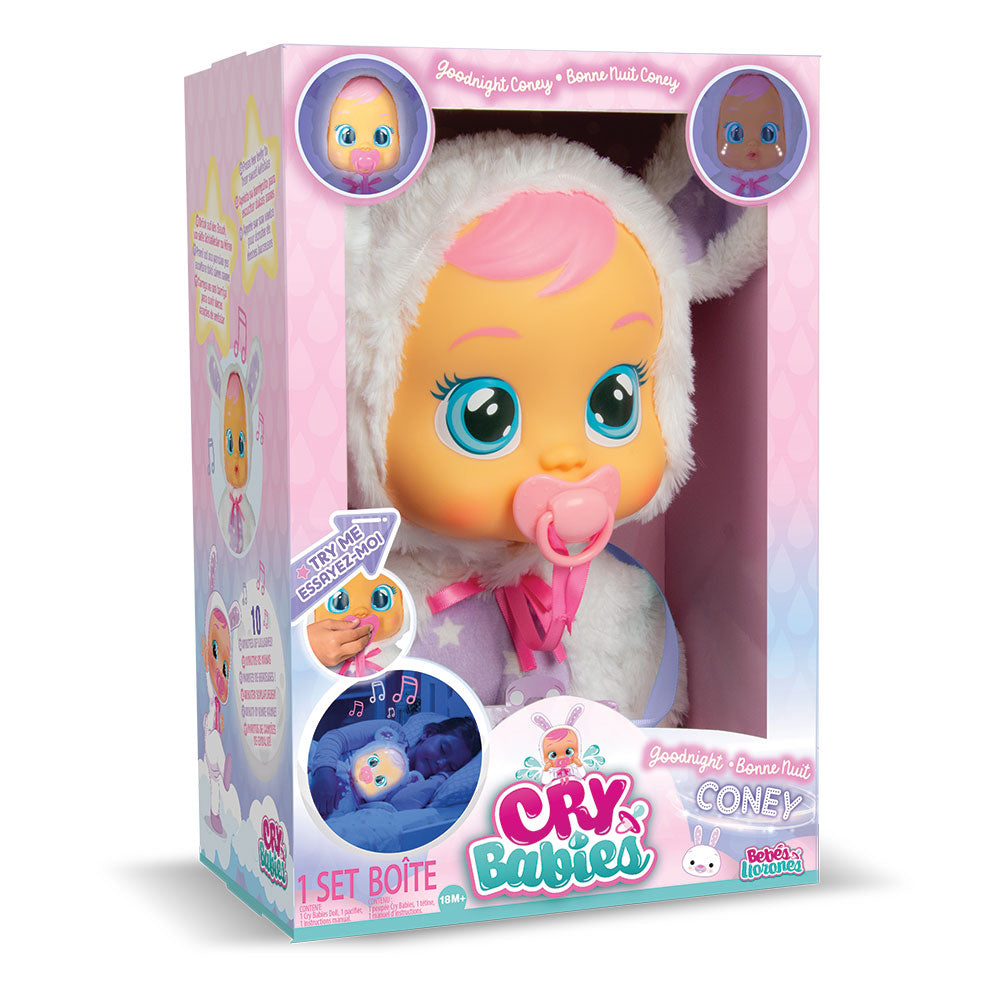 IMC Кукла CRYBABIES Лека нощ Coney