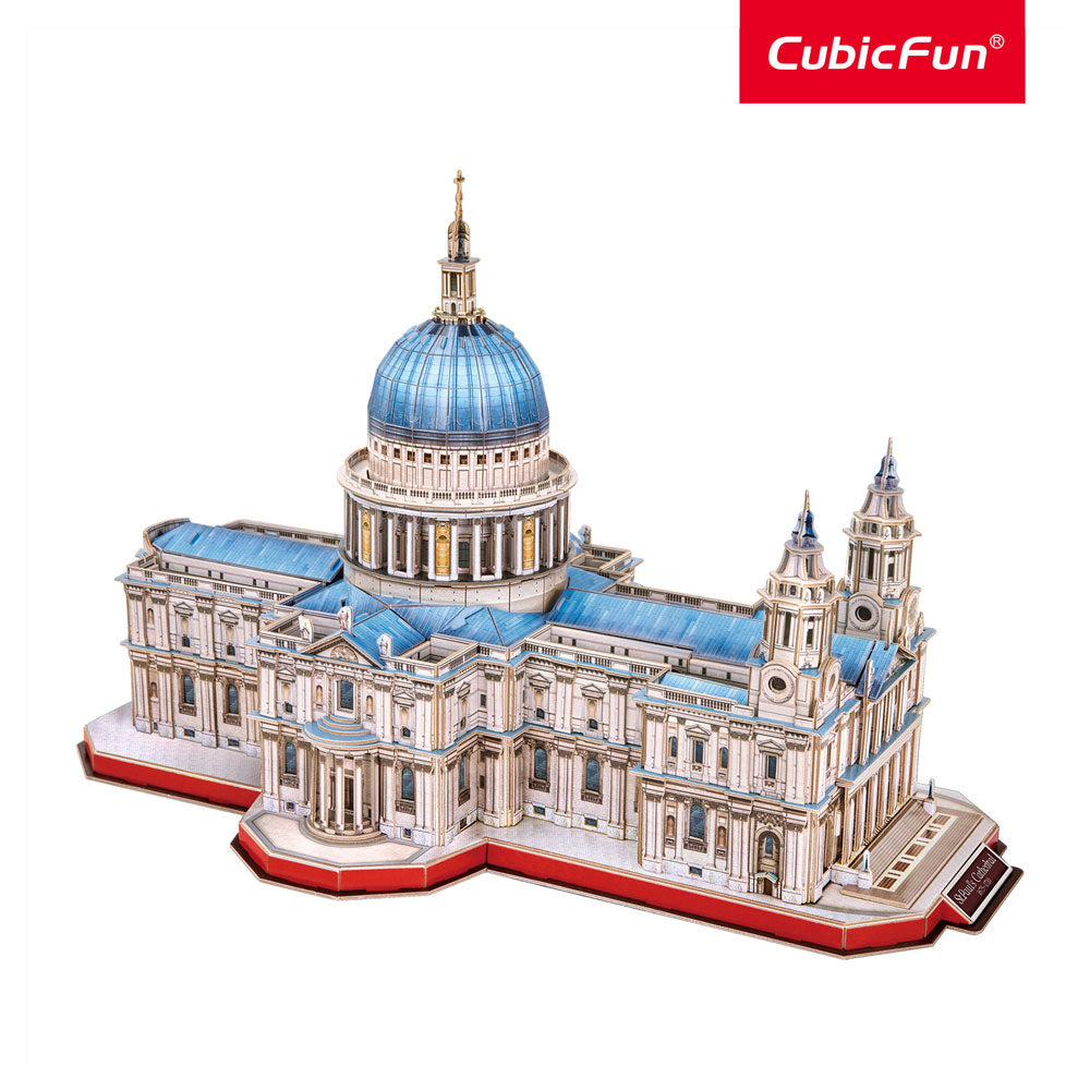 CubicFun Пъзел 3D St.Paul's Cathedral 643ч. Разгъващ се