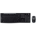 Клавиатура Logitech MK270 Wireless Combo, US INT'L, EER, черна