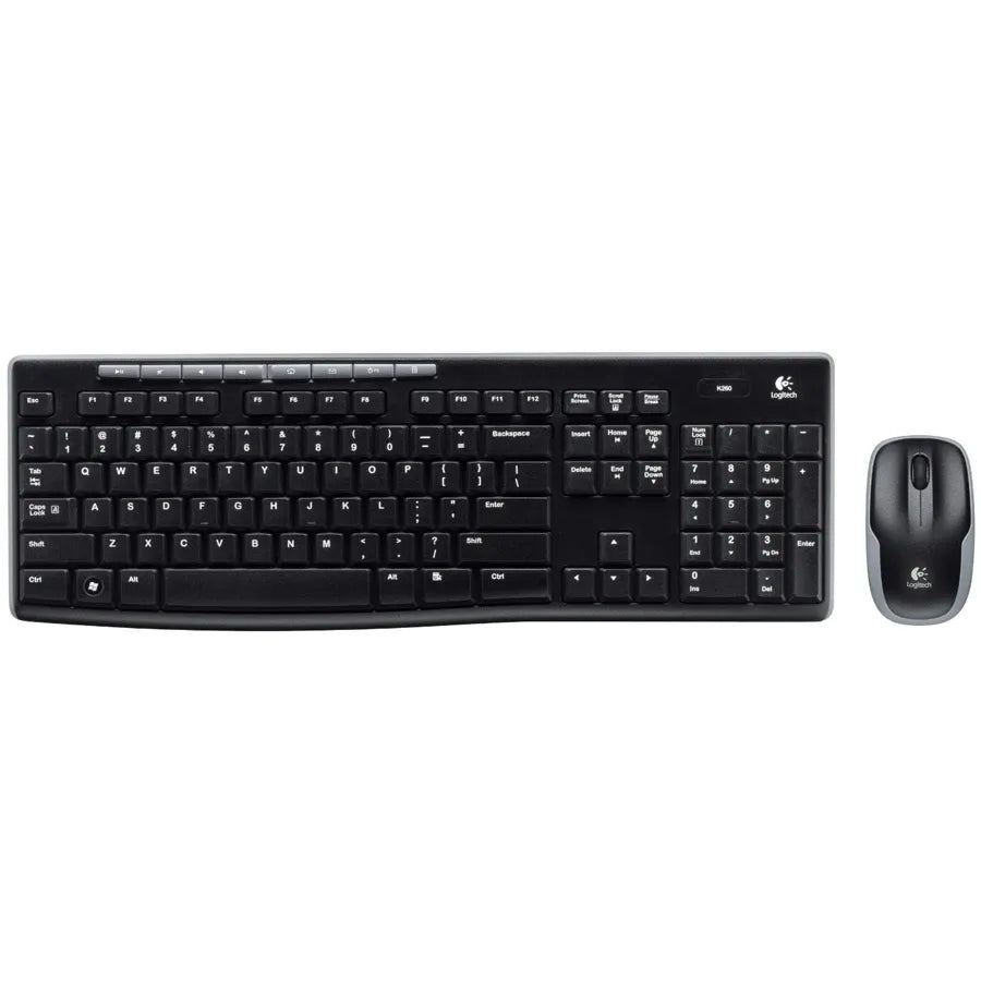 Клавиатура Logitech MK270 Wireless Combo, US INT'L, EER, черна