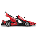 RASTAR Кола за сглобяване Ferrari FXXK EVO R/C 84 части 1:18