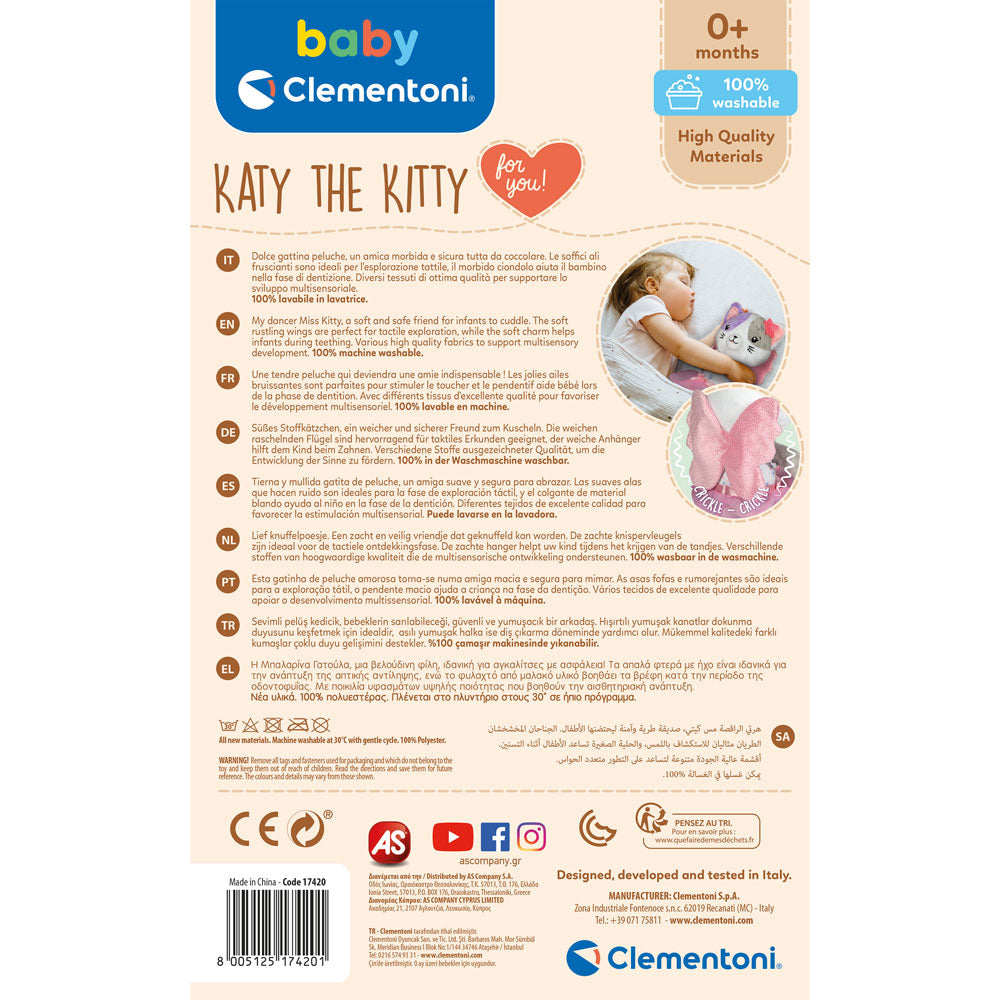 CLEMENTONI BABY Плюшено коте
