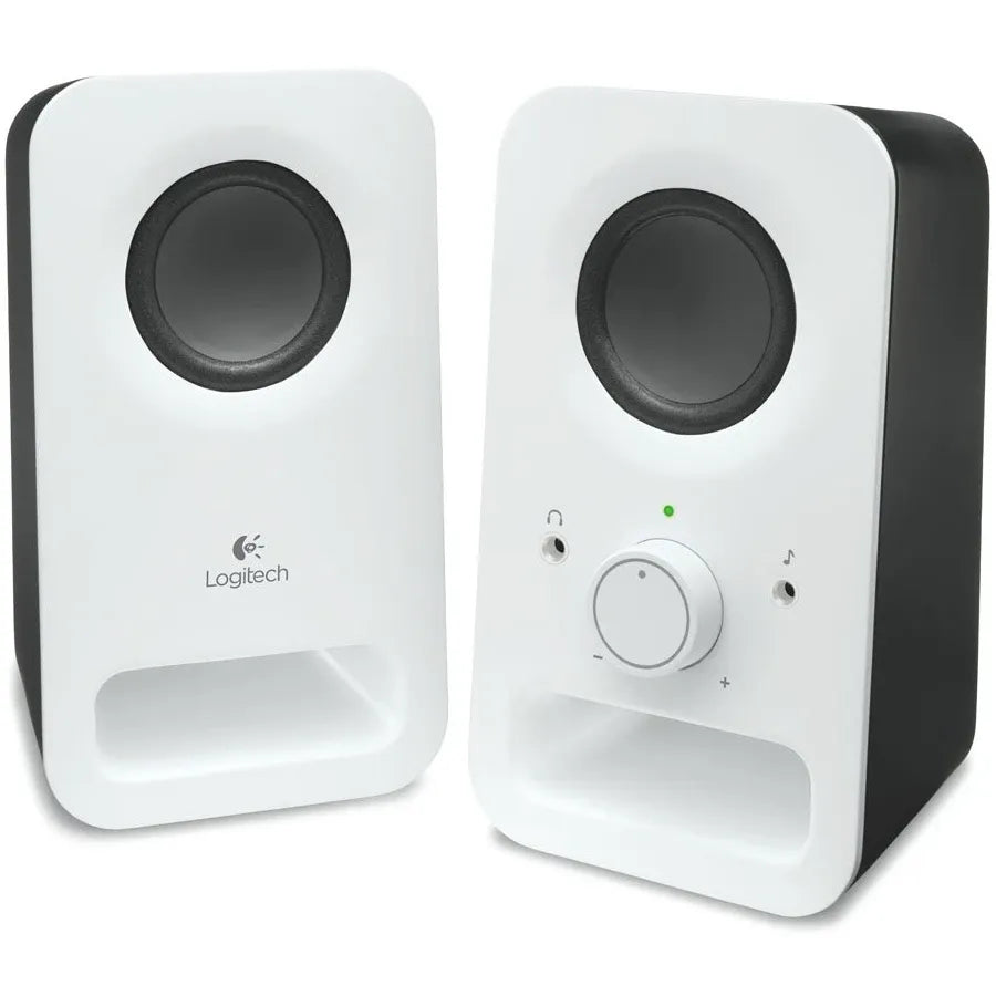 Тонколони Logitech Z150 Stereo Speakers, SNOW WHITE, 3.5 MM