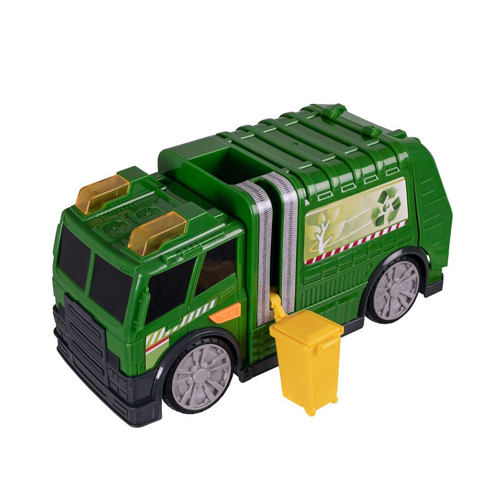 HTI TEAMSTERZ MIGHTY MACHINES Камион за Боклук Звук и Светлина
