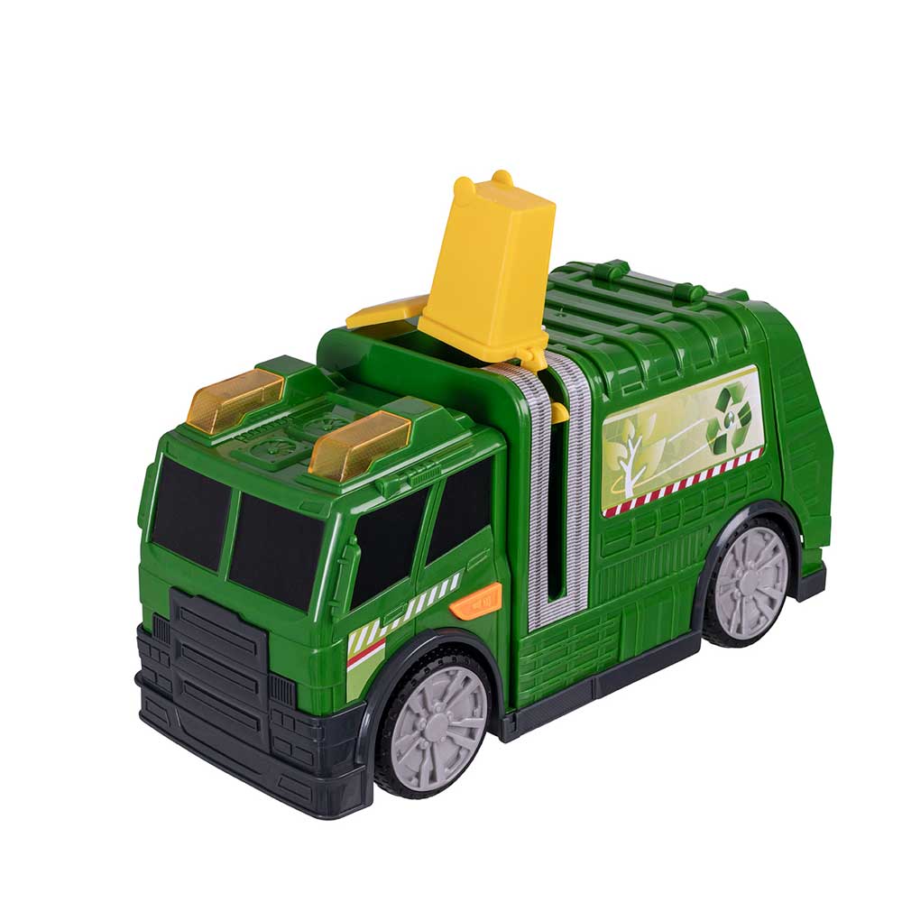 HTI TEAMSTERZ MIGHTY MACHINES Камион за Боклук Звук и Светлина