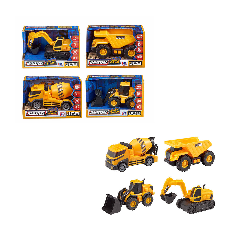HTI TEAMSTERZ JCB Строителна машина със звук и светлина