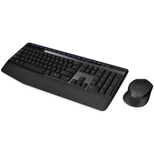 Клавиатура Logitech MK345 Wireless Combo, US INT'L, черна