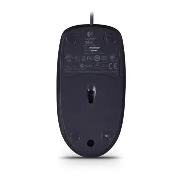 Мишка Logitech M90 Corded, USB, сива