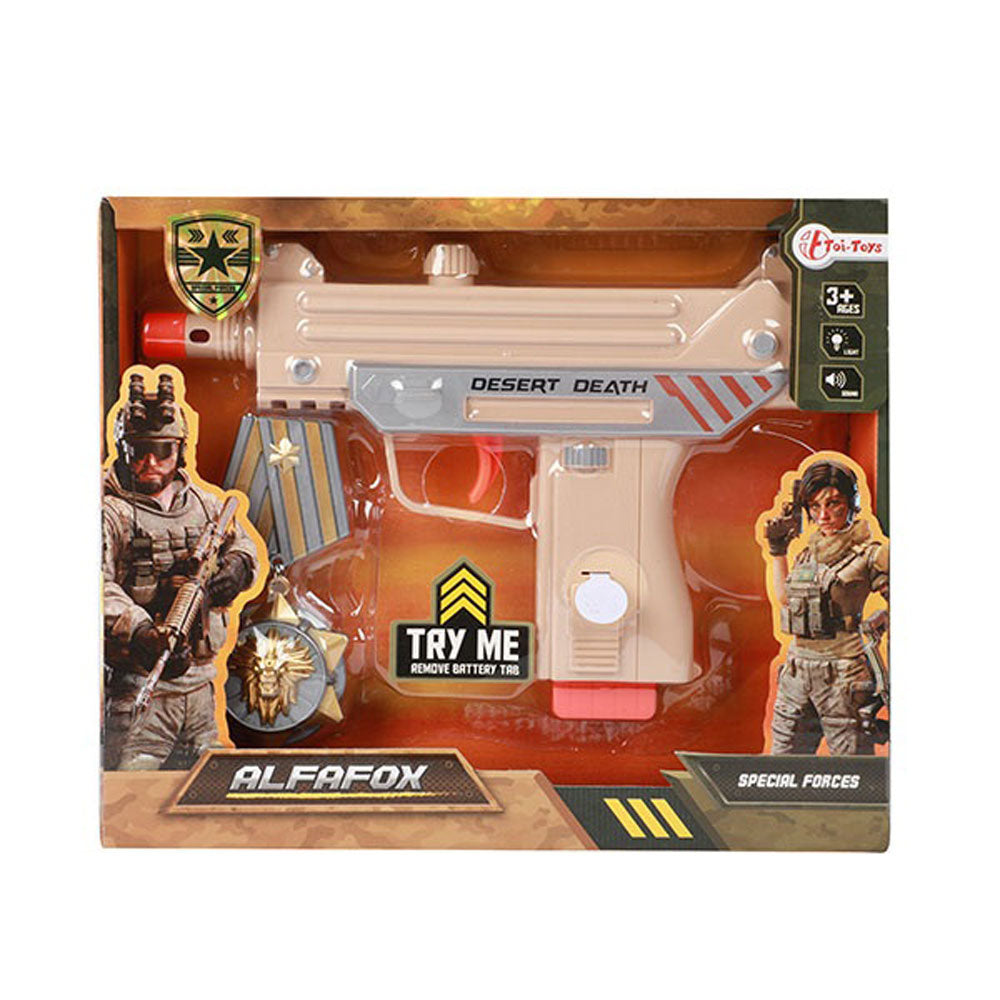 TToys Alfafox Military Пистолет със Значка