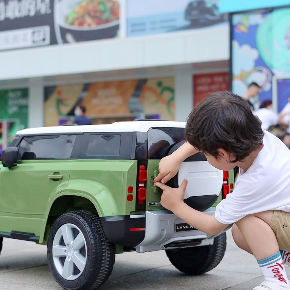 OCIE Джип акумулаторен 12V LAND ROVER DEFENDER с родителски контрол