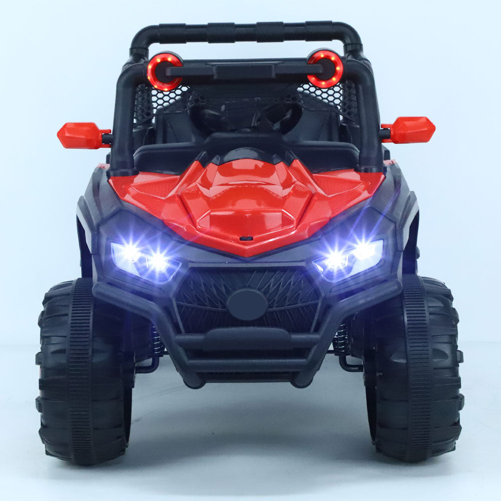 OCIE Джип акумулаторен 12V Dirt Rider с родителски контрол Червен