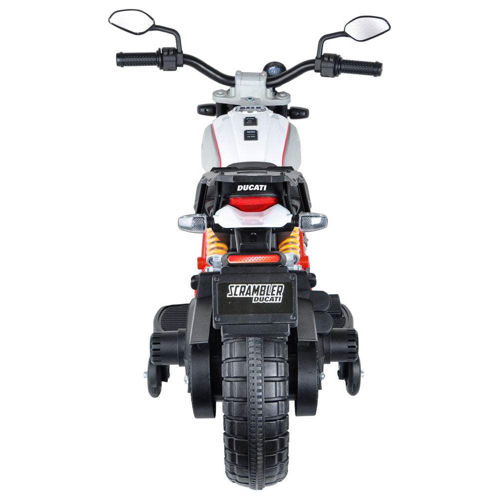 Мотор акумулаторен 6V DUCATI SCRAMBLER Бял
