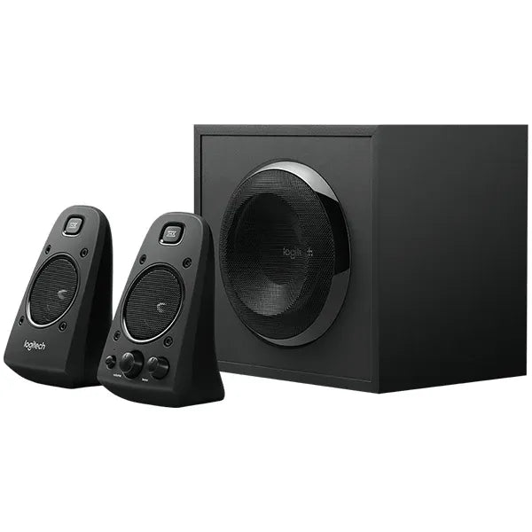Тонколони Logitech Z625 THX System 2.1, 3.5 MM/Optical, черни