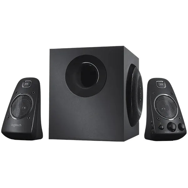 Тонколони Logitech Z625 THX System 2.1, 3.5 MM/Optical, черни