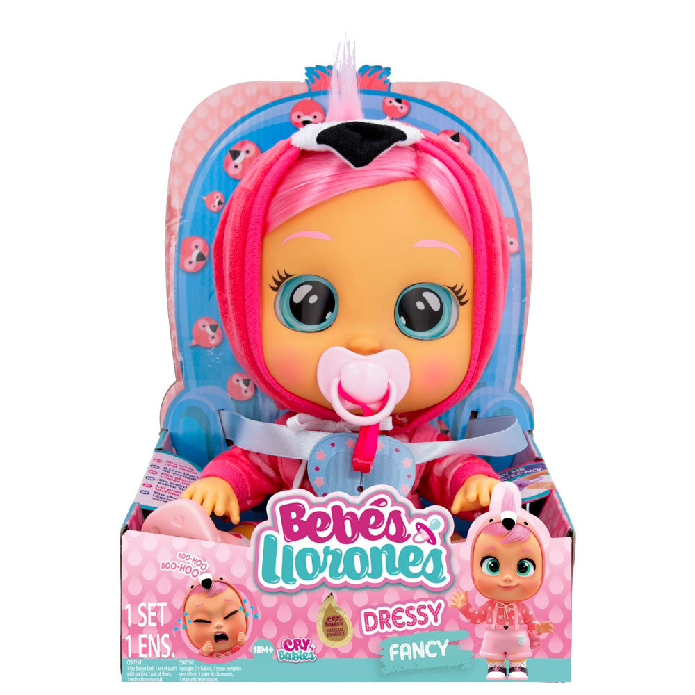 IMC Кукла със сълзи CRYBABIES DRESSY FANCY