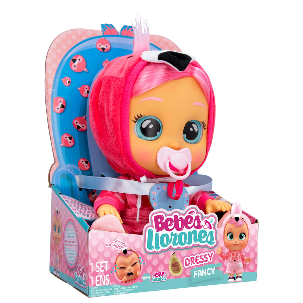 IMC Кукла със сълзи CRYBABIES DRESSY FANCY