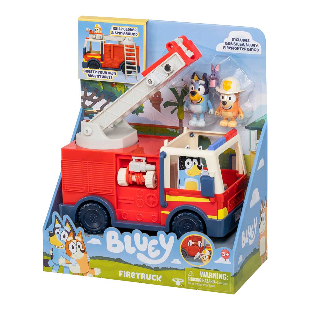 BLUEY Пожарна с 2 фигури