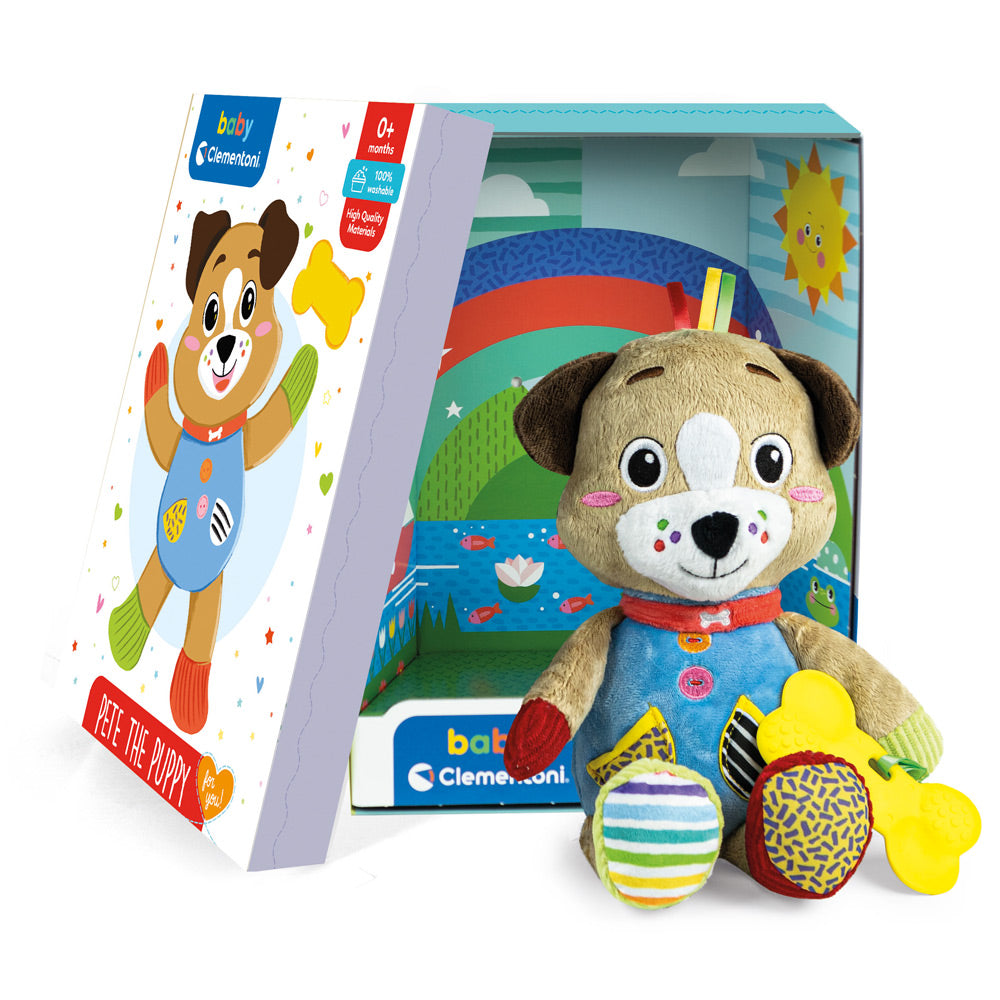 CLEMENTONI BABY Плюшено куче Pete