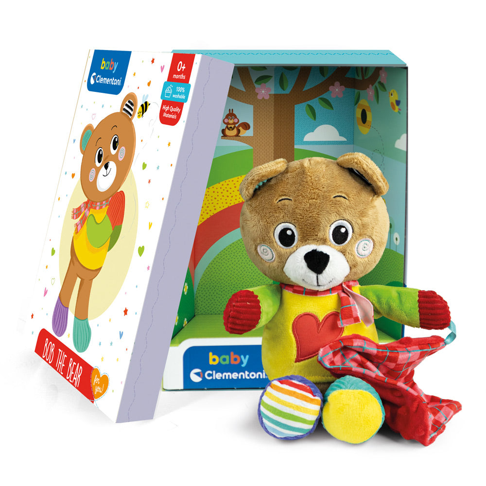 CLEMENTONI BABY Плюшено мече Bob