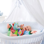 CLEMENTONI BABY Плюшен бухал Лека нощ