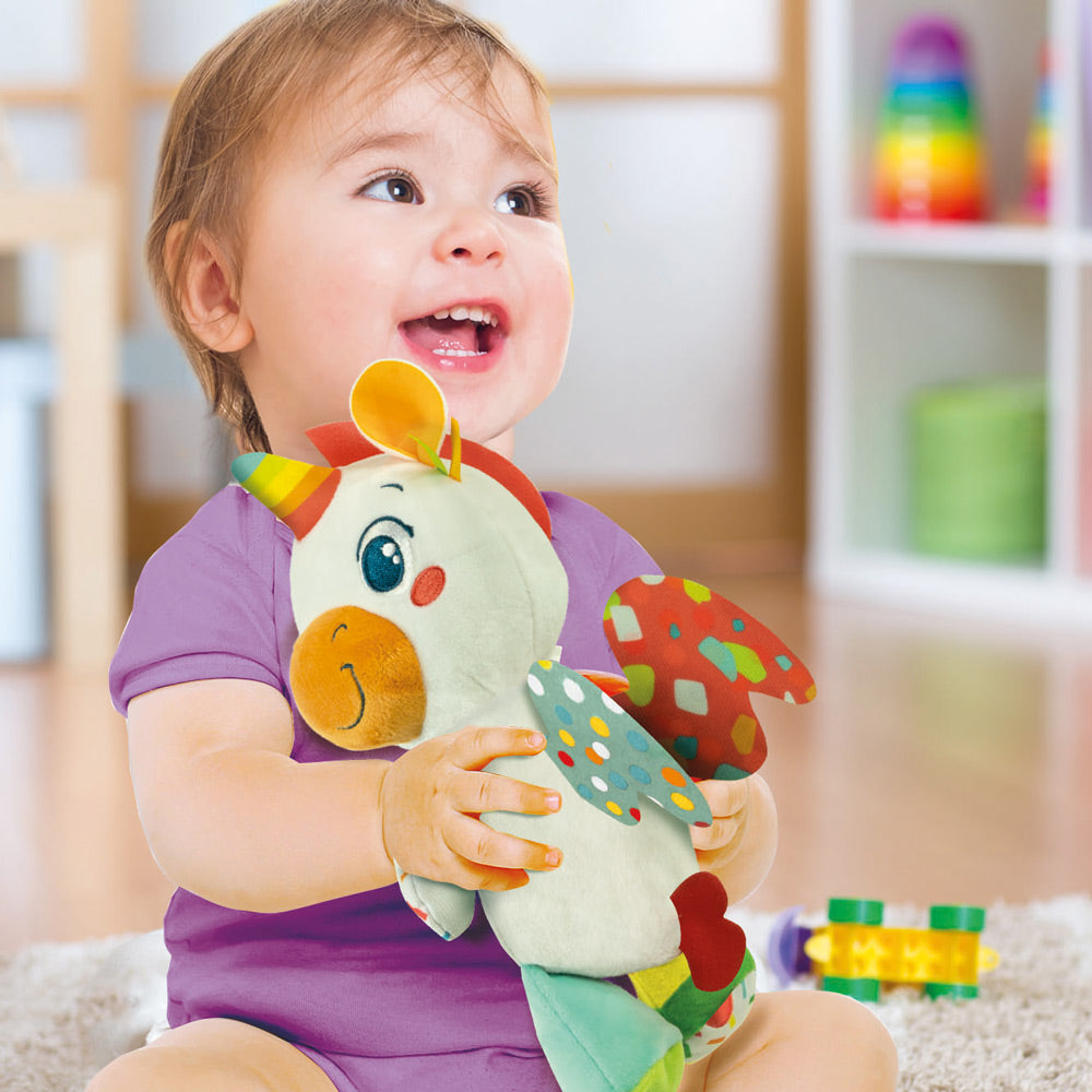 CLEMENTONI BABY Музикален плюшен еднорог