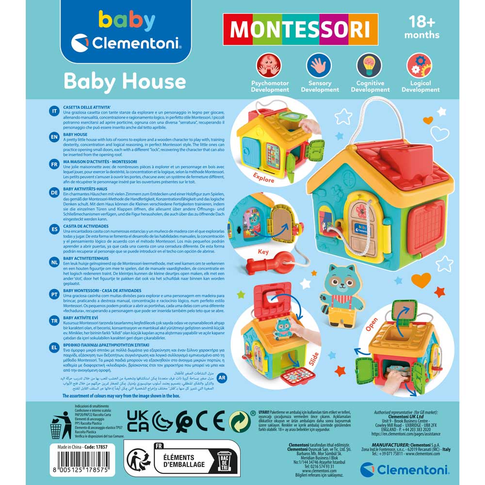 CLEMENTONI BABY Монтесори Baby House