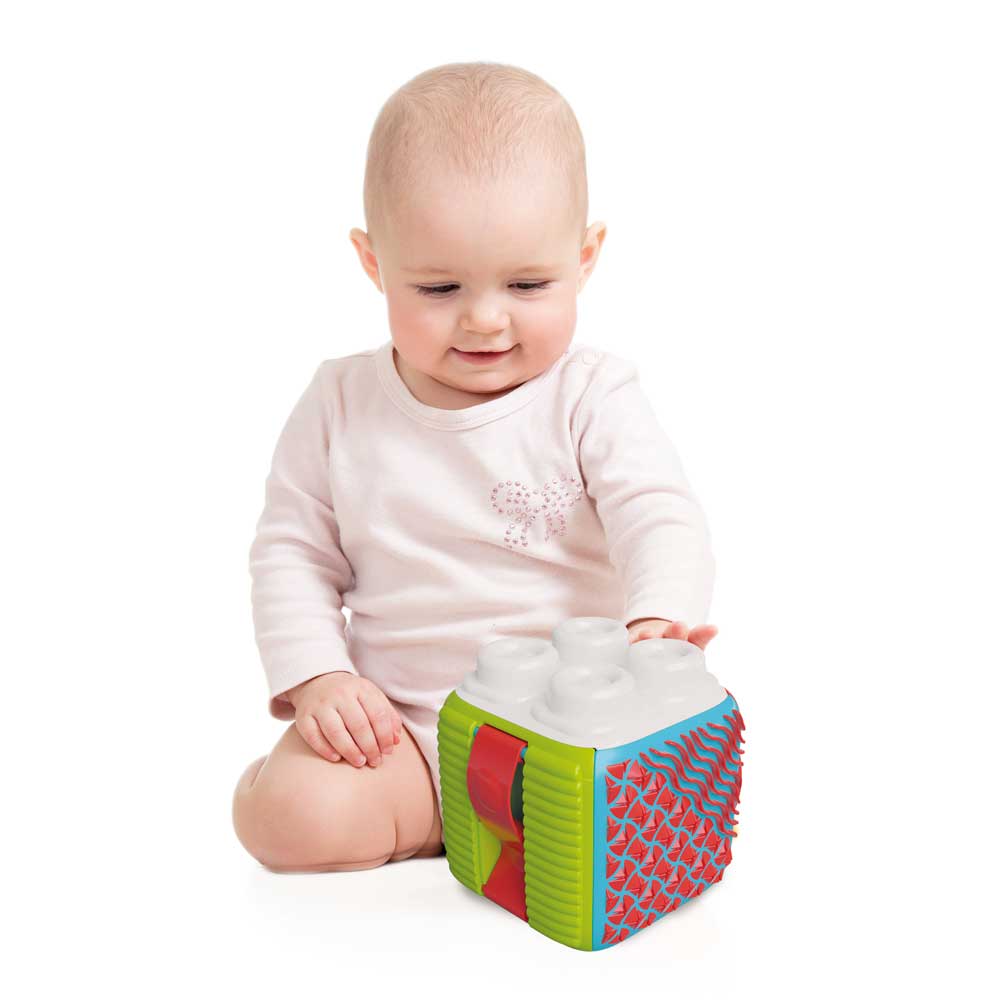 CLEMENTONI SOFT Clemmy Куб с различни повърхности и меки форми Sensory