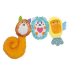 CLEMENTONI BABY Мека дрънкалка спирала за количка Happy Animals