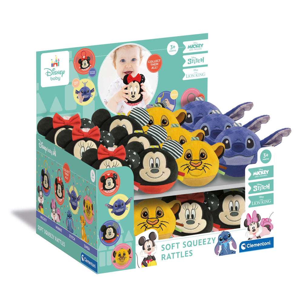 CLEMENTONI BABY Disney Дрънкалка топка