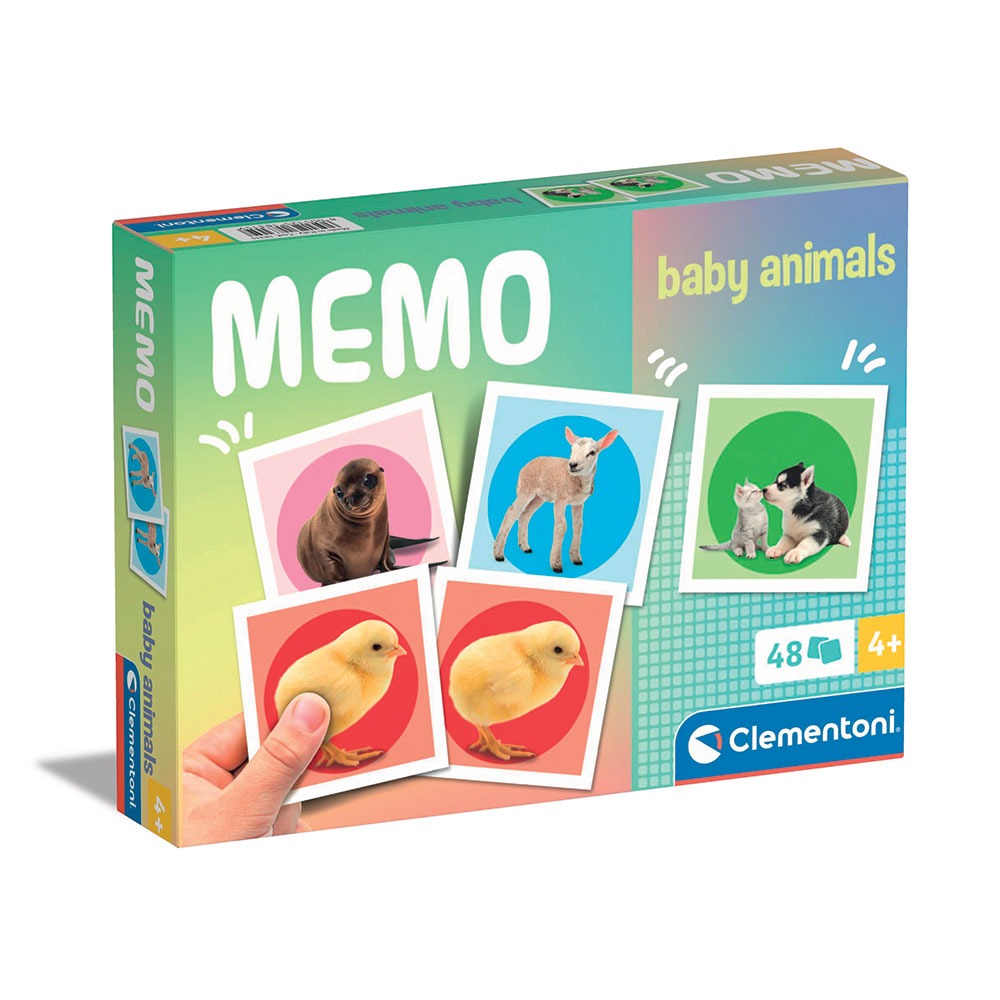 CLEMENTONI Memo Игра за Памет с Животни