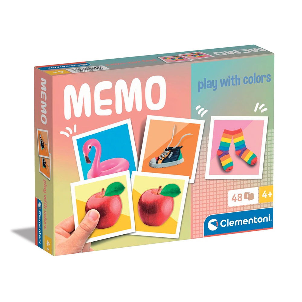 CLEMENTONI Memo Игра за Памет с Цветове