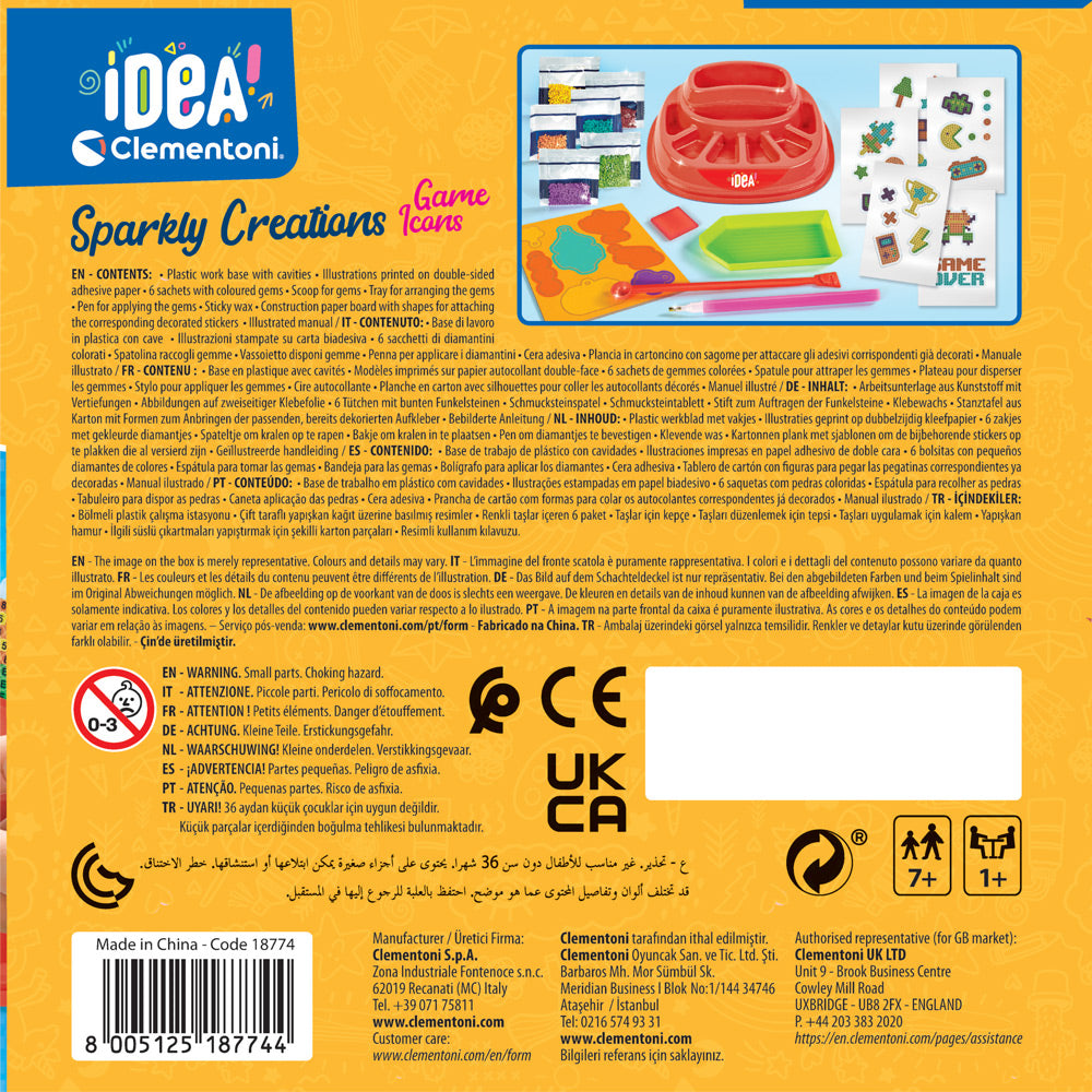 CLEMENTONI IDEA Диамантен гоблен - картина с диамантена мозайка