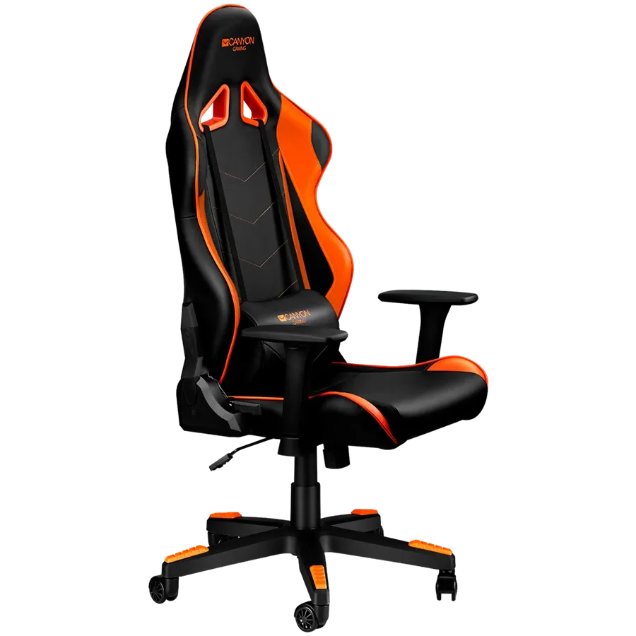 Геймърски стол Canyon Deimos GC-4 Black, оранжев