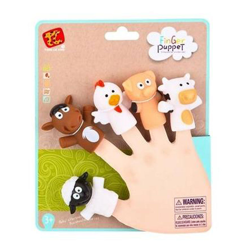 Игра за пръсти с животни от фермата FINGER PUPPET