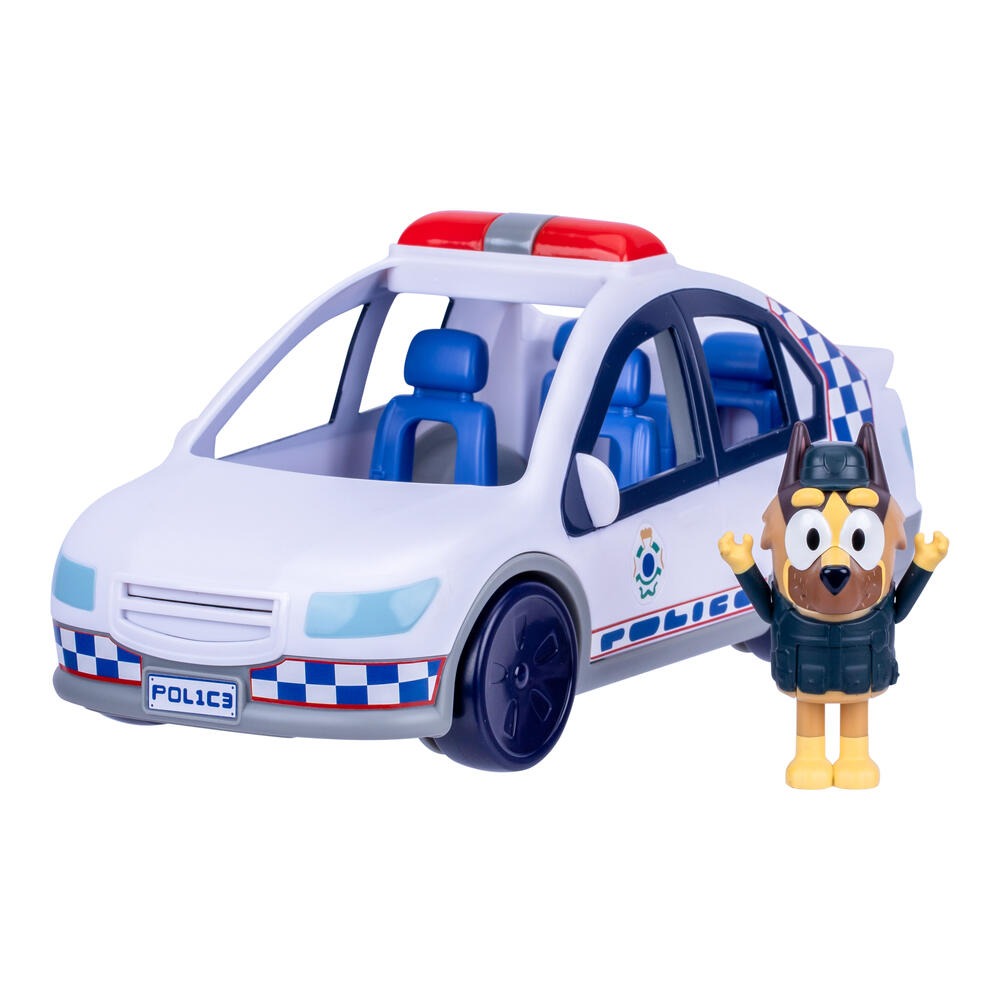 BLUEY Полицейска Кола с Фигура