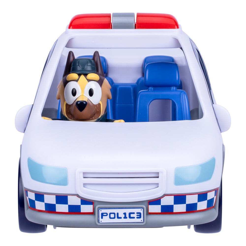 BLUEY Полицейска Кола с Фигура