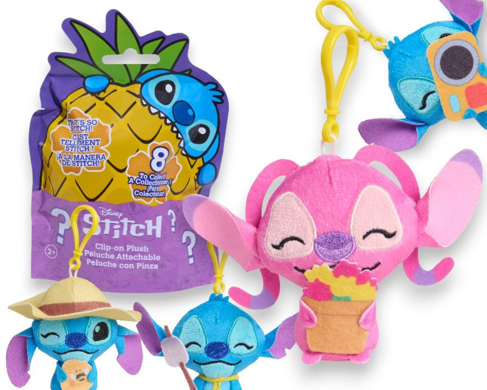 STITCH Плюшена фигура Ключодържател