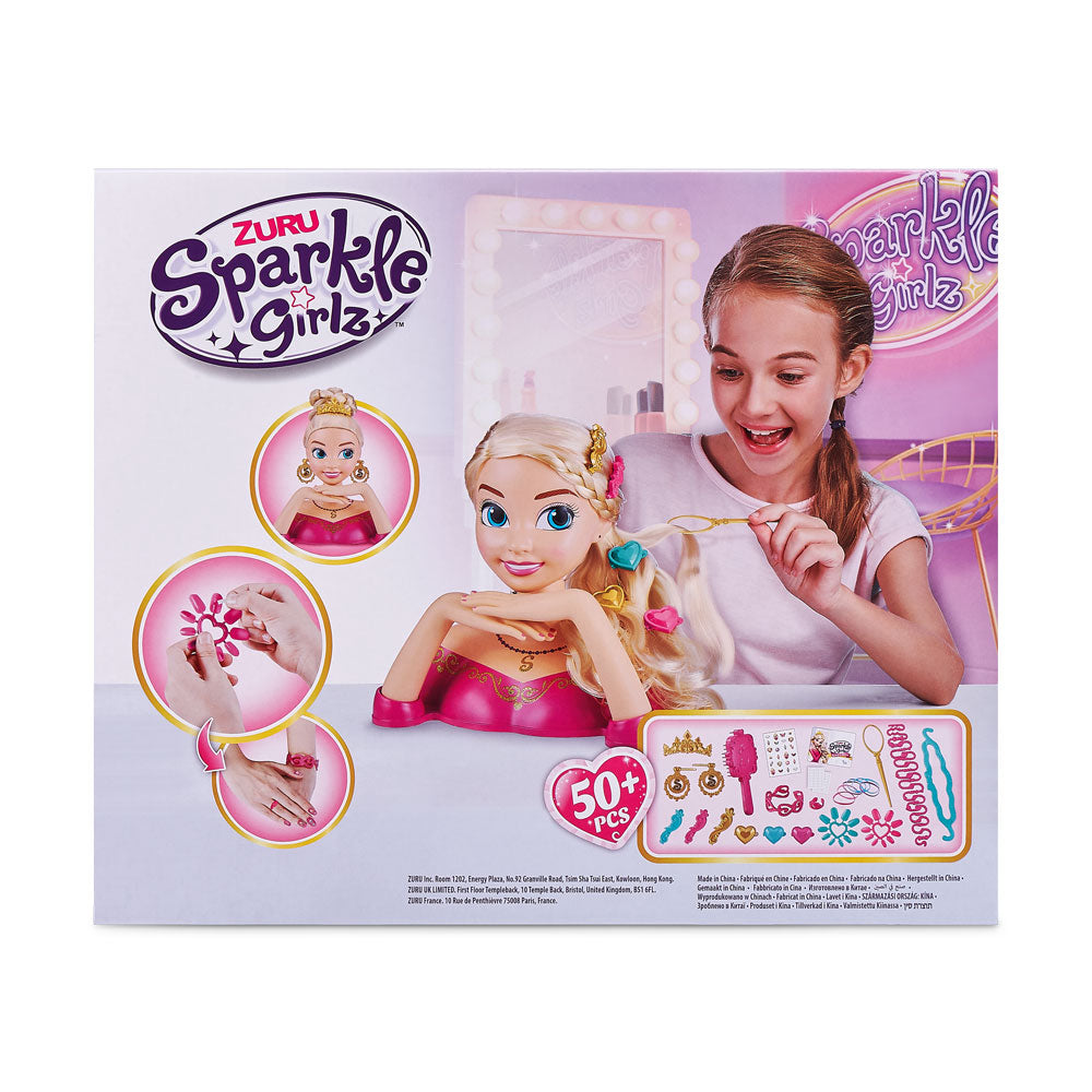 Sparkle Girlz Модел за прически и маникюр Styling Princess 52ч.