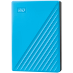 Външен хард диск Western Digital HDD External WD My Passport (4TB, USB 3.2), син