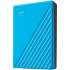 Външен хард диск Western Digital HDD External WD My Passport (4TB, USB 3.2), син