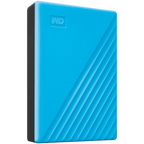 Външен хард диск Western Digital HDD External WD My Passport (4TB, USB 3.2), син