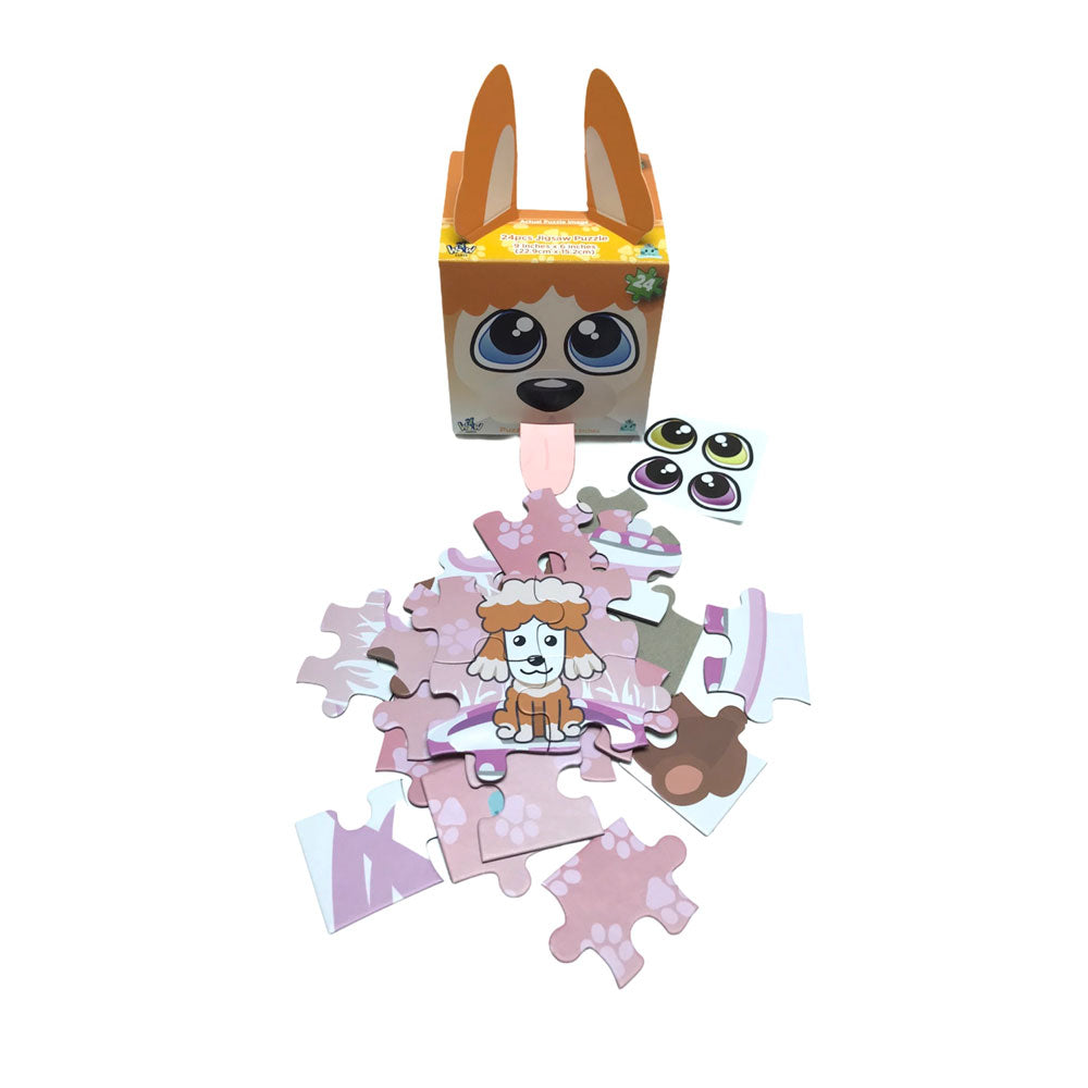 Y WOW Пъзел Куче 24 части PuzzleHeadz