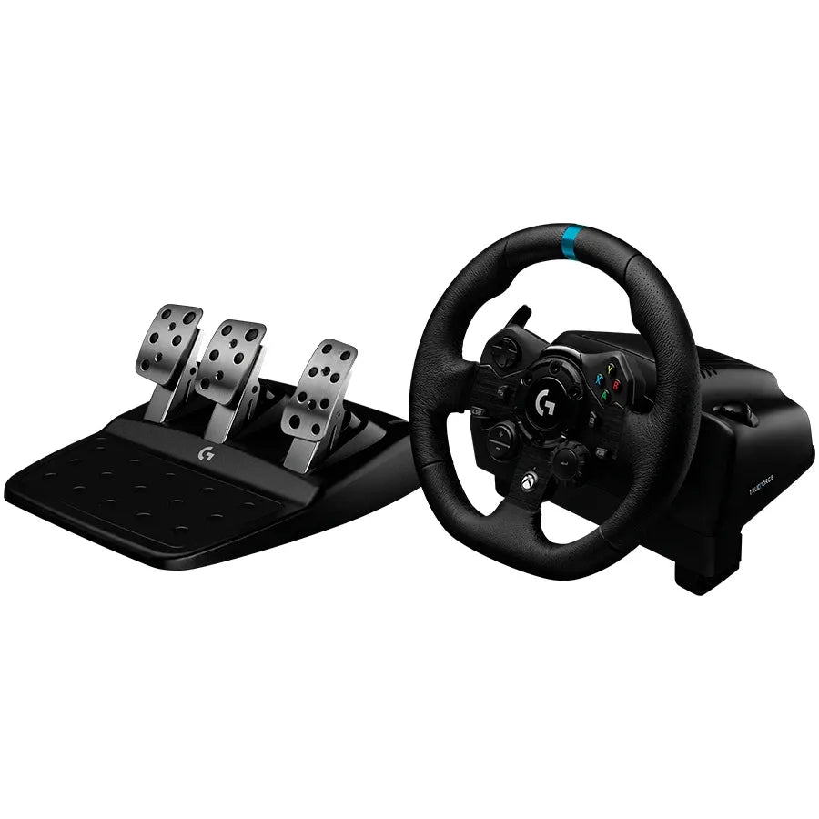 Волан Logitech G923 Racing Wheel and Pedals, PC/XB, USB, черен