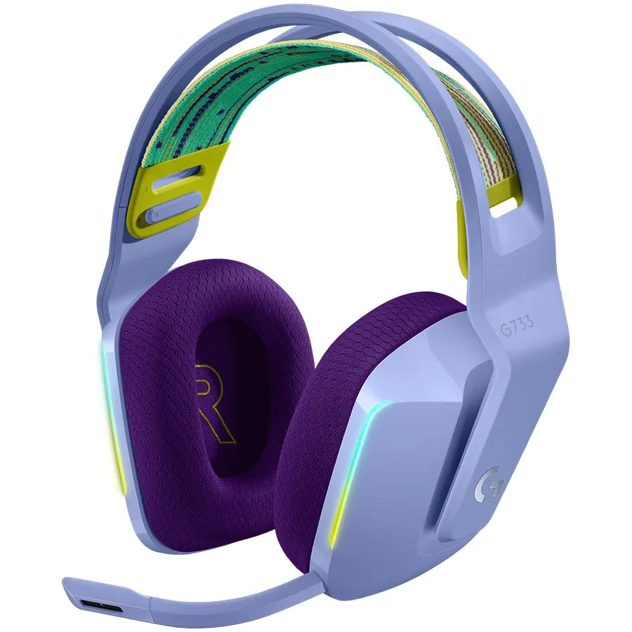 Слушалки Logitech G733 Lightspeed Wireless RGB