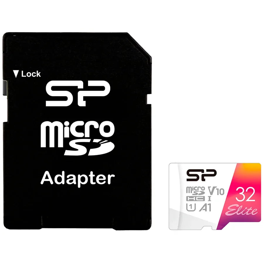 Карта памет Silicon Power Elite Colorful 32GB microSD