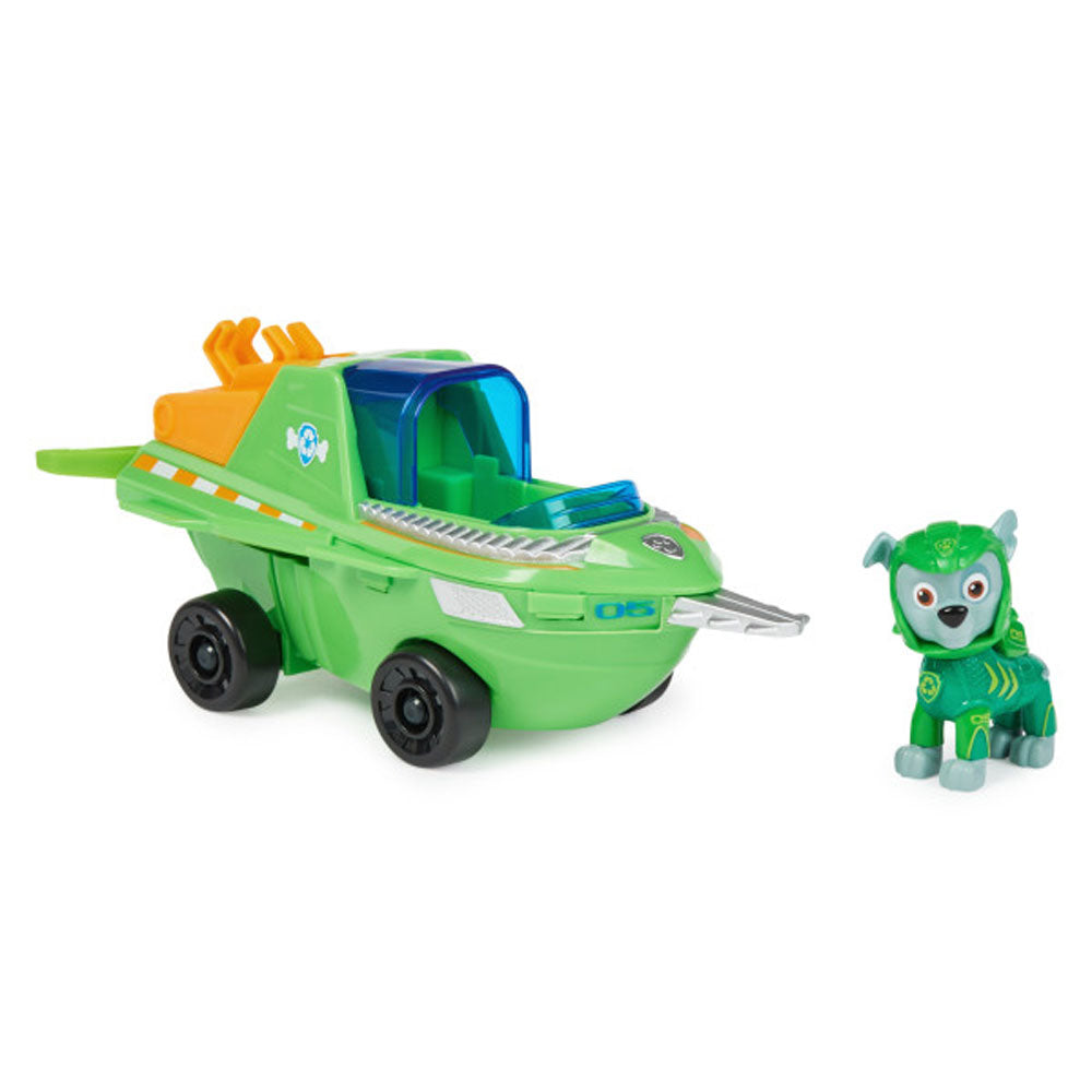 PAW PATROL Aqua Pups Фигурка Роки с подводница Риба трион