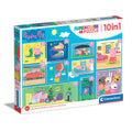 CLEMENTONI 10 в 1 Пъзел Peppa Pig