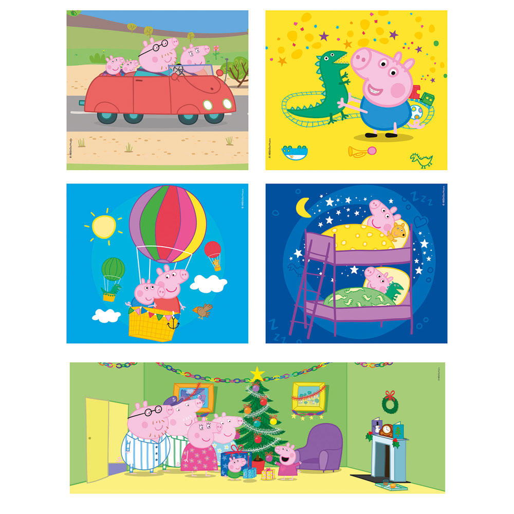 CLEMENTONI 10 в 1 Пъзел Peppa Pig
