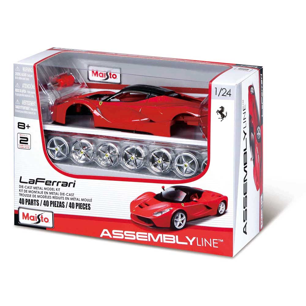 MAISTO ASSEMBLY LINE КОЛА ЗА СГЛОБЯВАНЕ FERRARI LAFERRARI 1:24