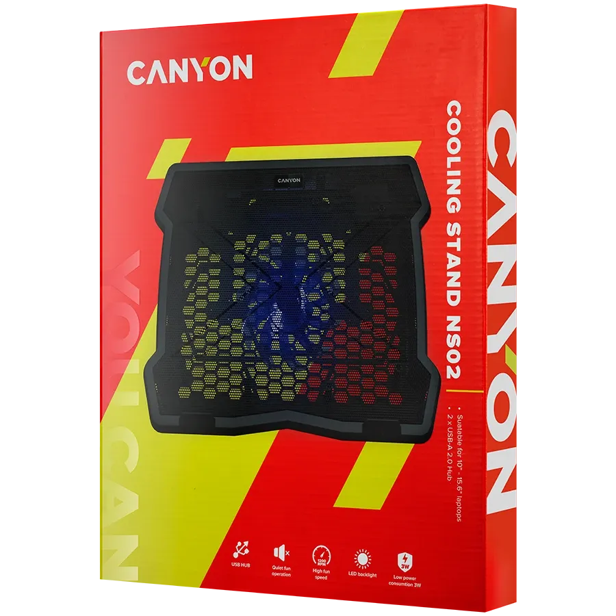 Охладител Canyon NS02, Cooling stand single fan